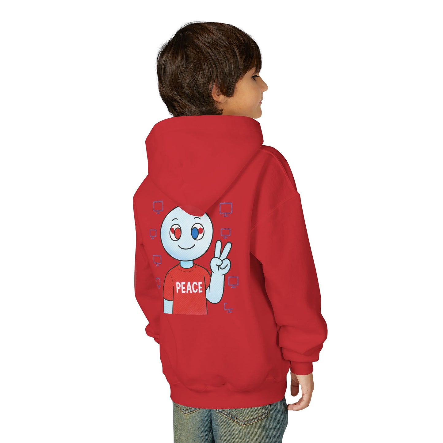 Peace - Kids Youth Hoodie