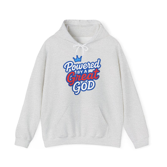 Powered by a Great God - Unisex Hoodie