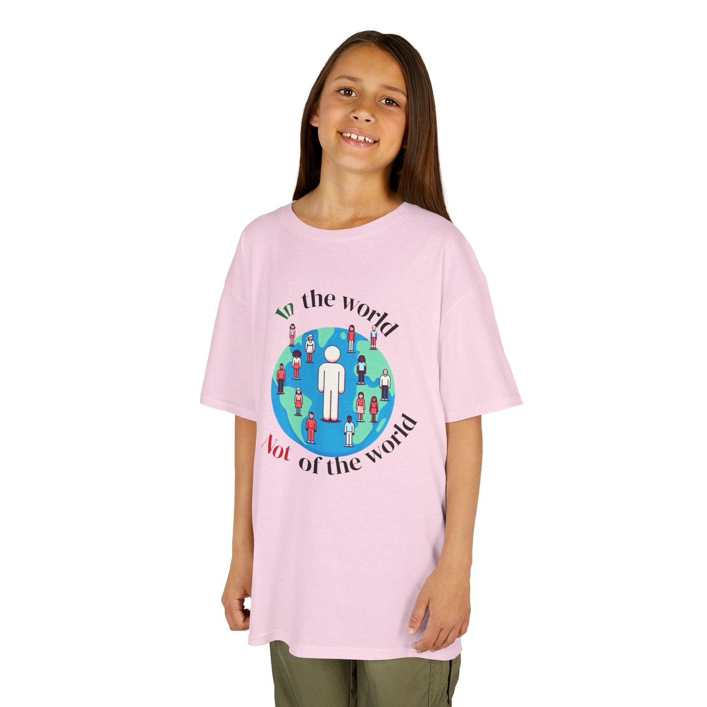 In the world but not of the world-Kids T-Shirt