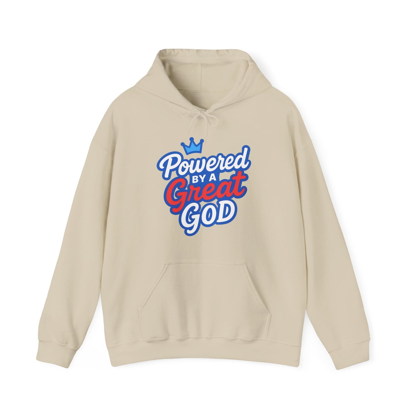 Powered by a Great God - Unisex Hoodie