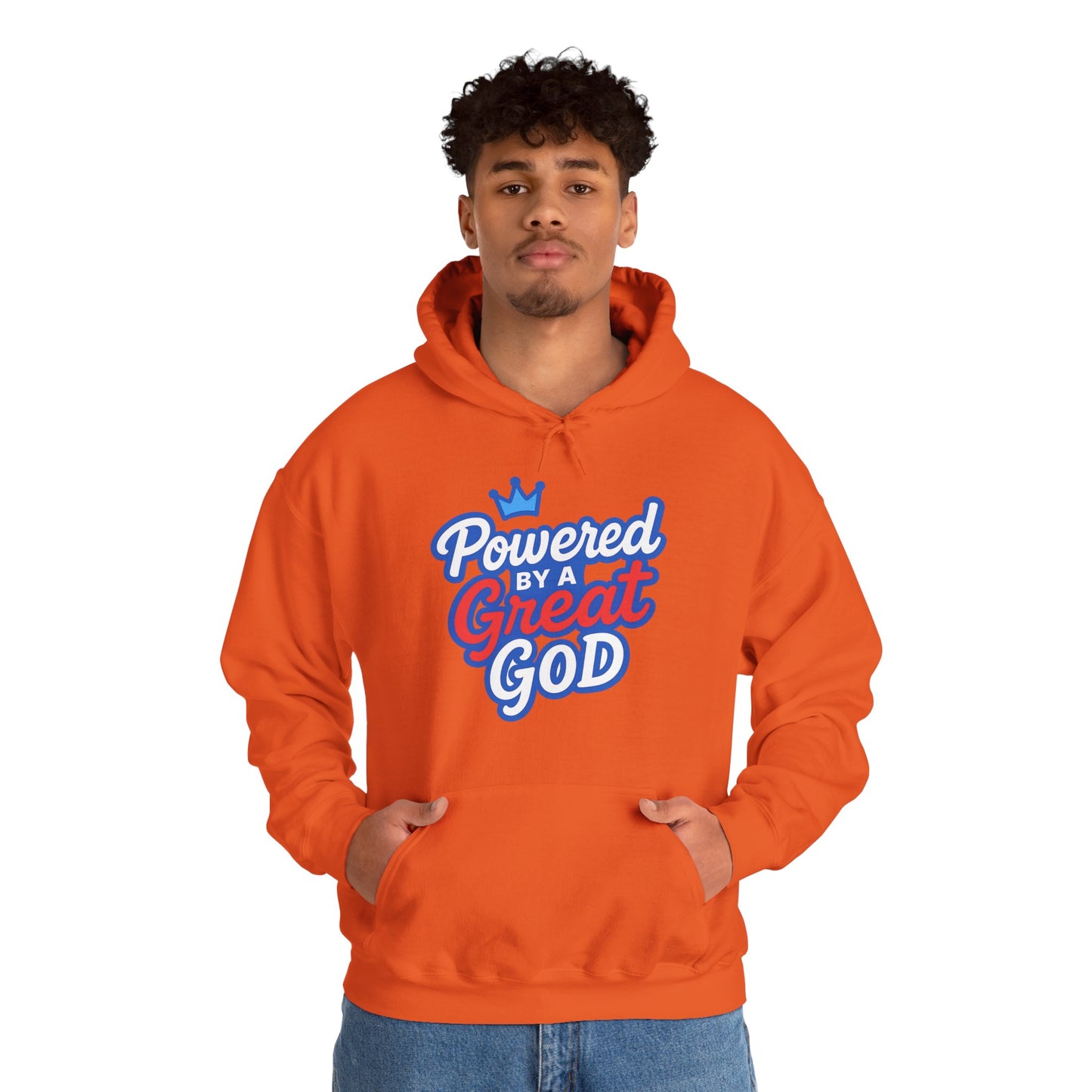 Powered by a Great God - Unisex Hoodie