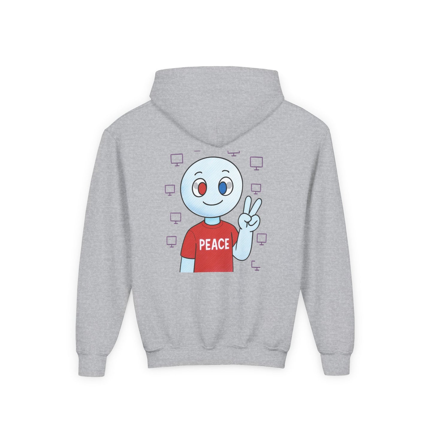 Peace - Kids Youth Hoodie