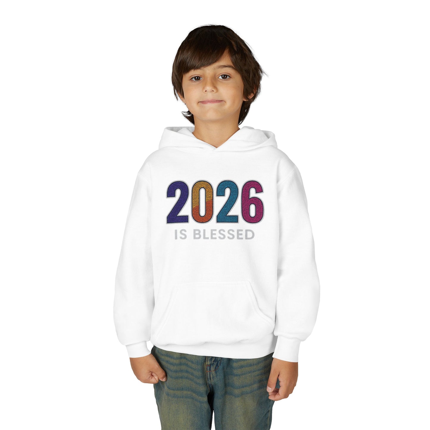 2026 is Blessed - Youth Hoodie