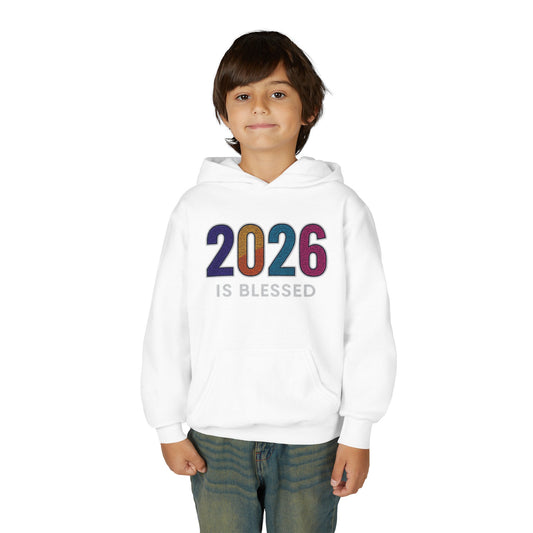 2026 is Blessed - Youth Hoodie