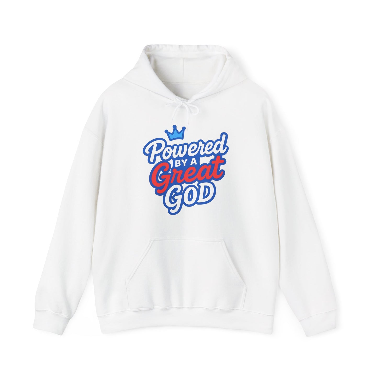 Powered by a Great God - Unisex Hoodie