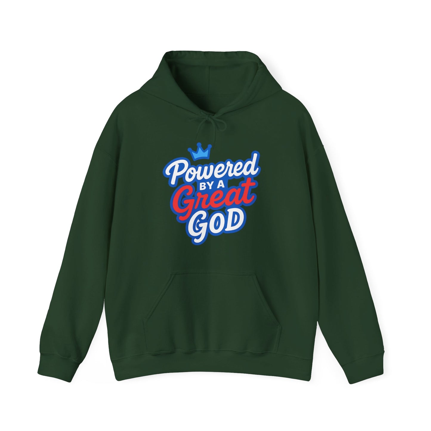 Powered by a Great God - Unisex Hoodie