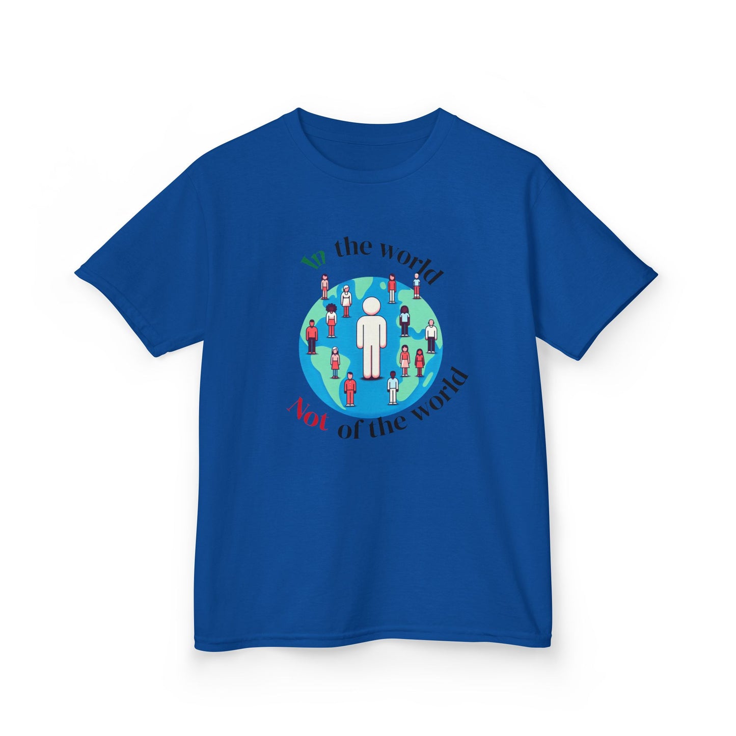 In the world but not of the world-Kids T-Shirt