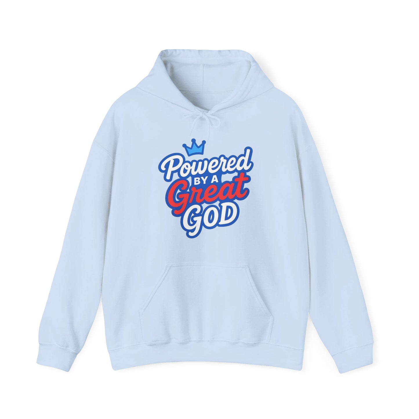 Powered by a Great God - Unisex Hoodie