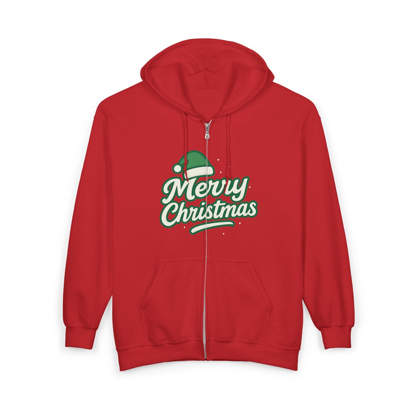 Merry Christmas - Unisex Zip Hoodie (Gildan)