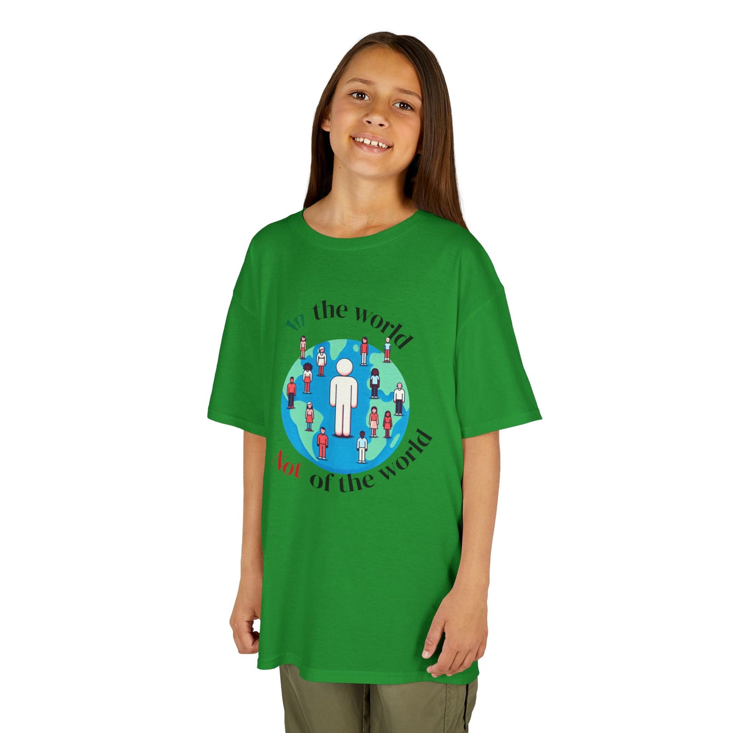 In the world but not of the world-Kids T-Shirt