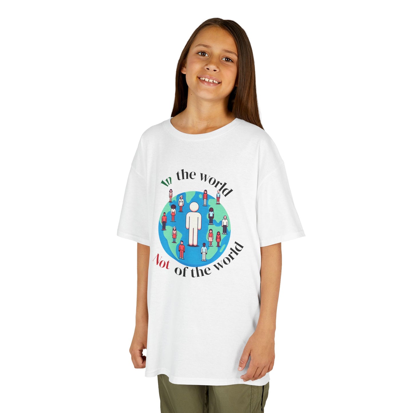In the world but not of the world-Kids T-Shirt