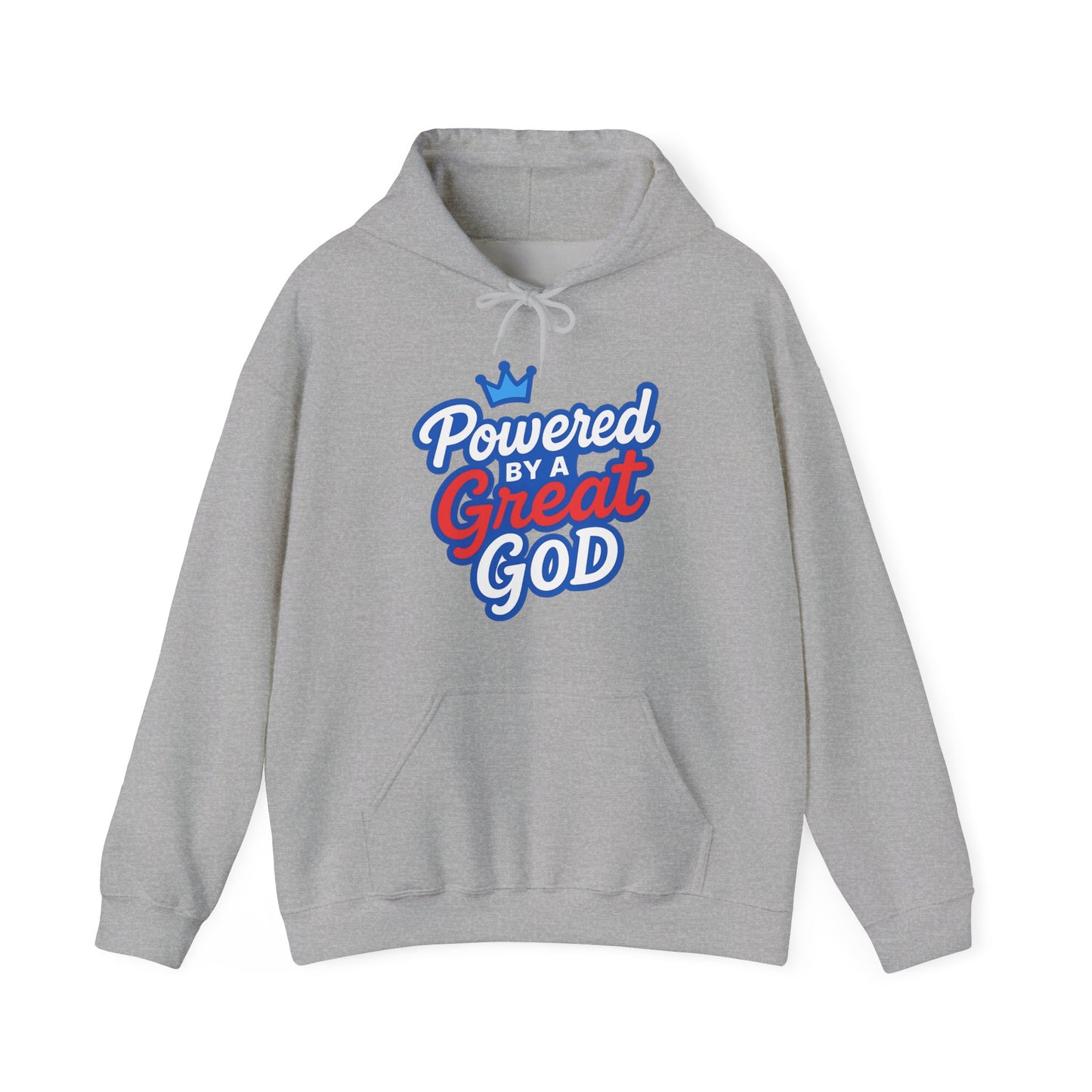 Powered by a Great God - Unisex Hoodie