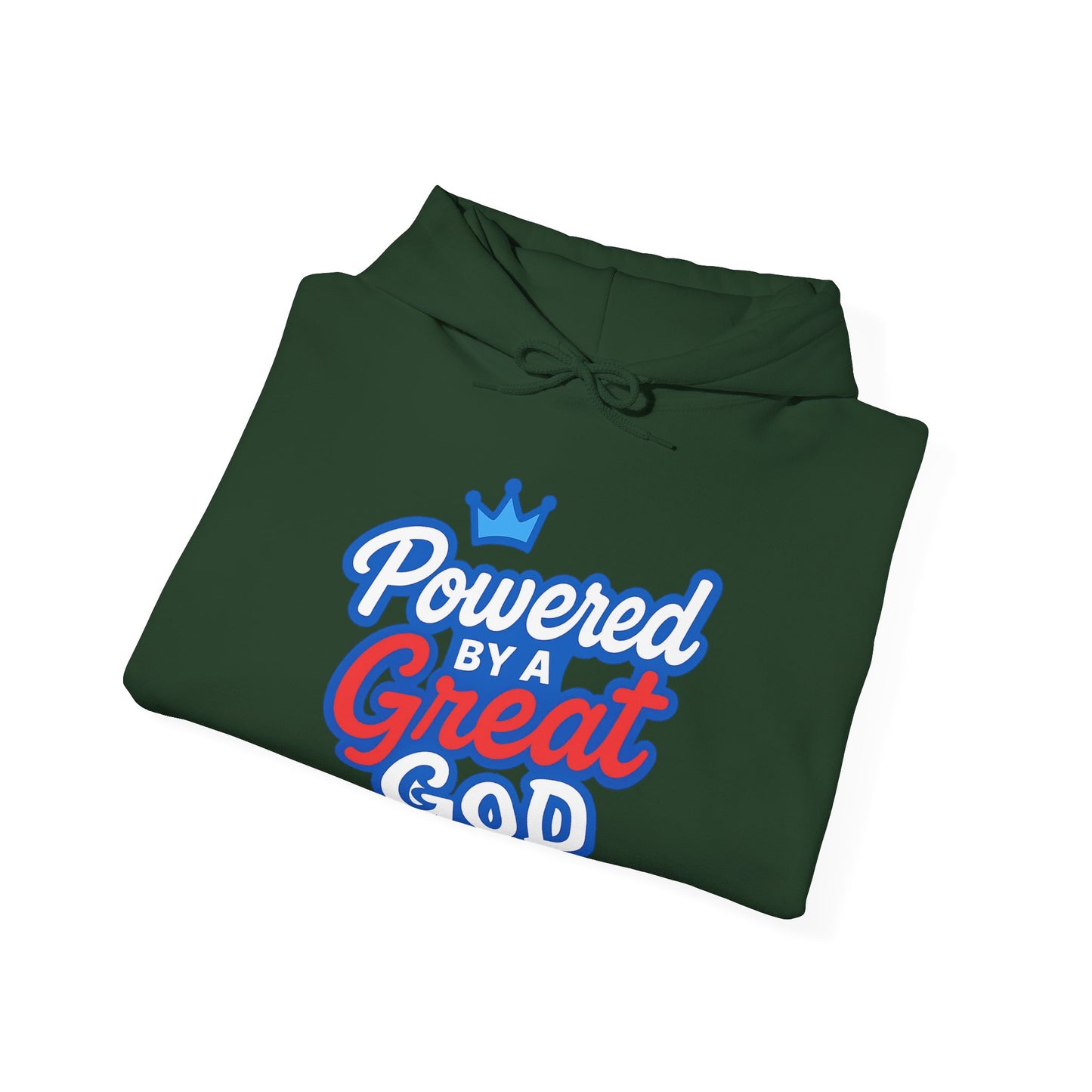 Powered by a Great God - Unisex Hoodie