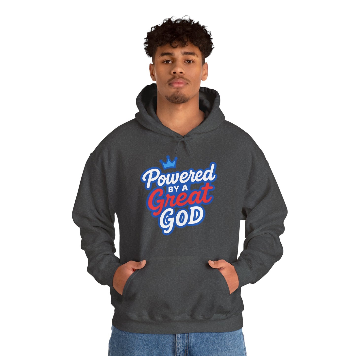 Powered by a Great God - Unisex Hoodie