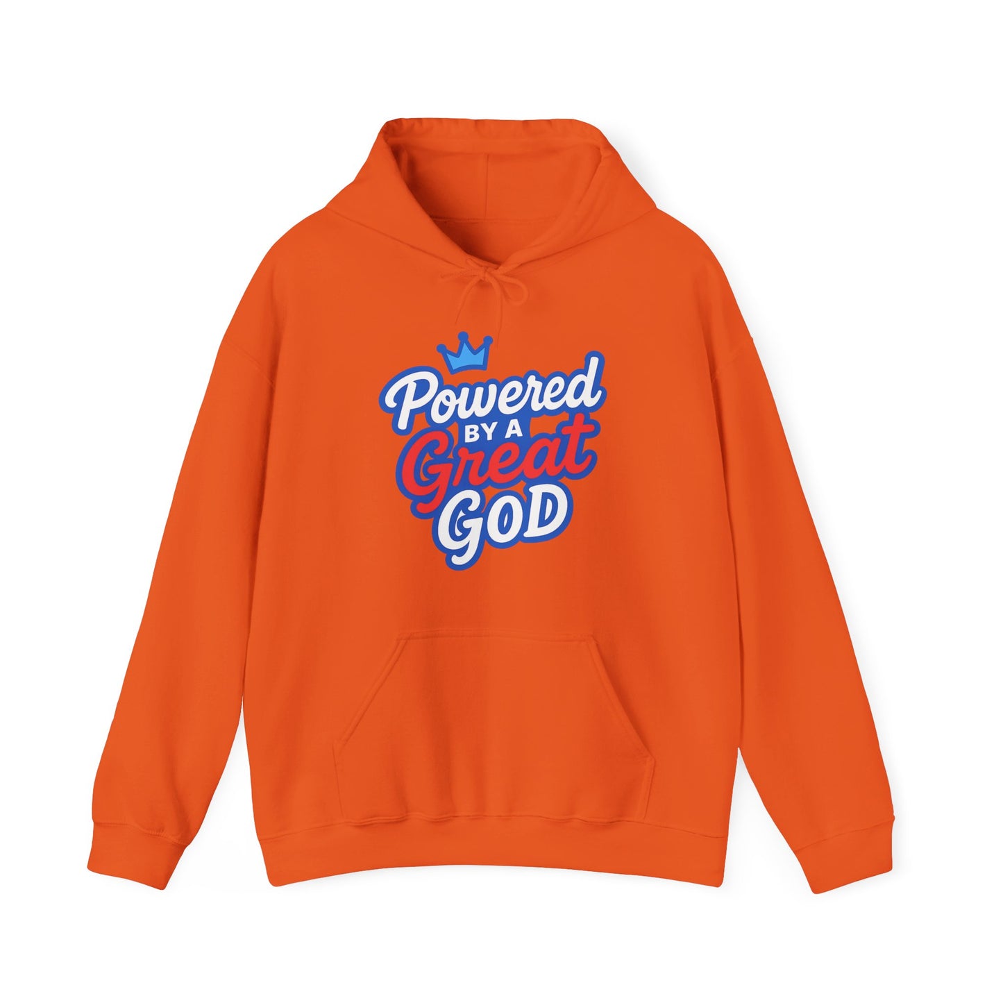 Powered by a Great God - Unisex Hoodie