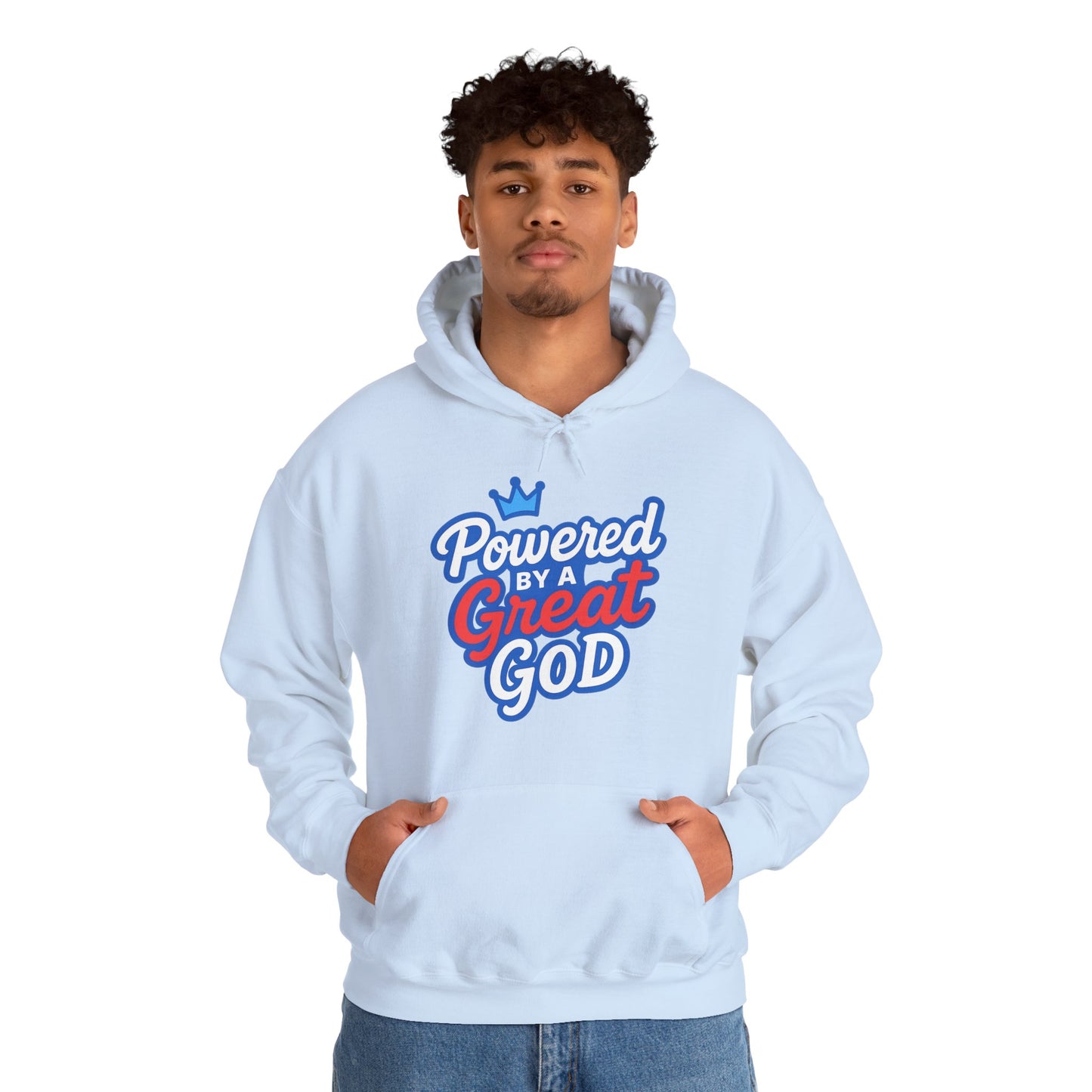 Powered by a Great God - Unisex Hoodie