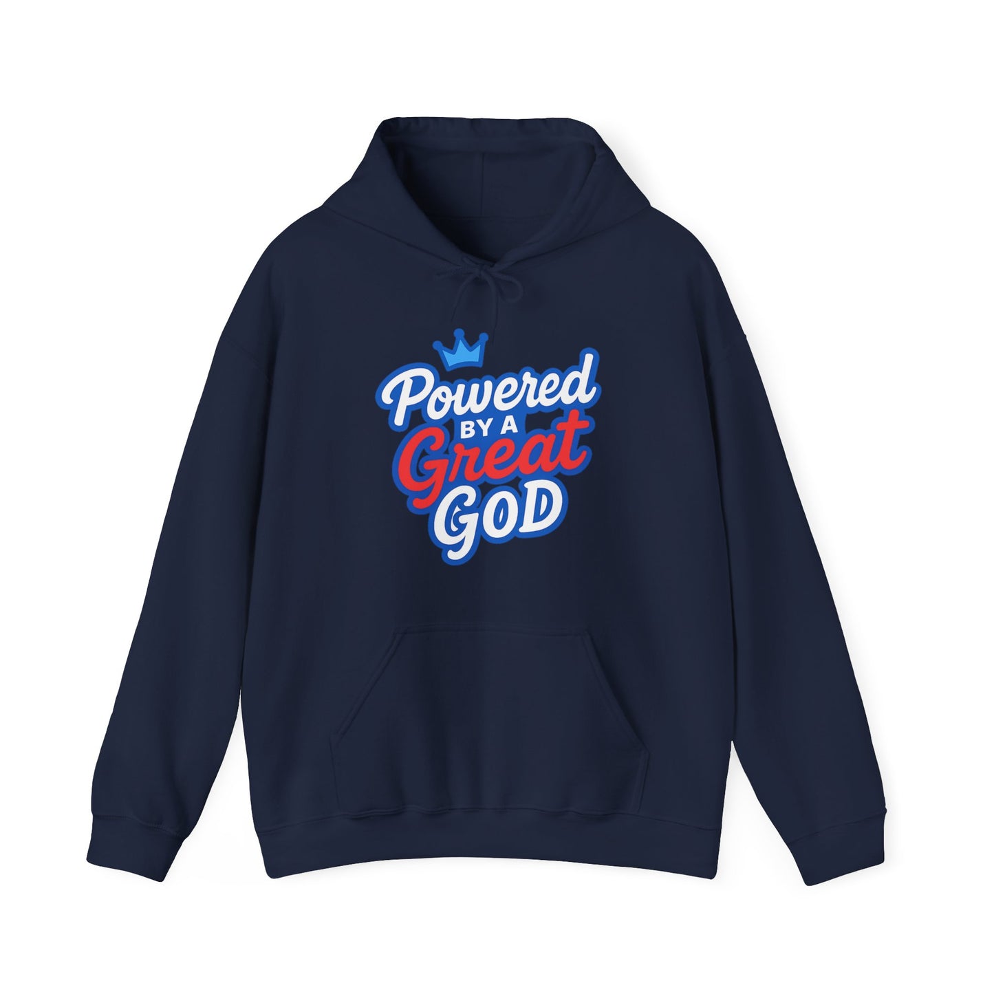 Powered by a Great God - Unisex Hoodie