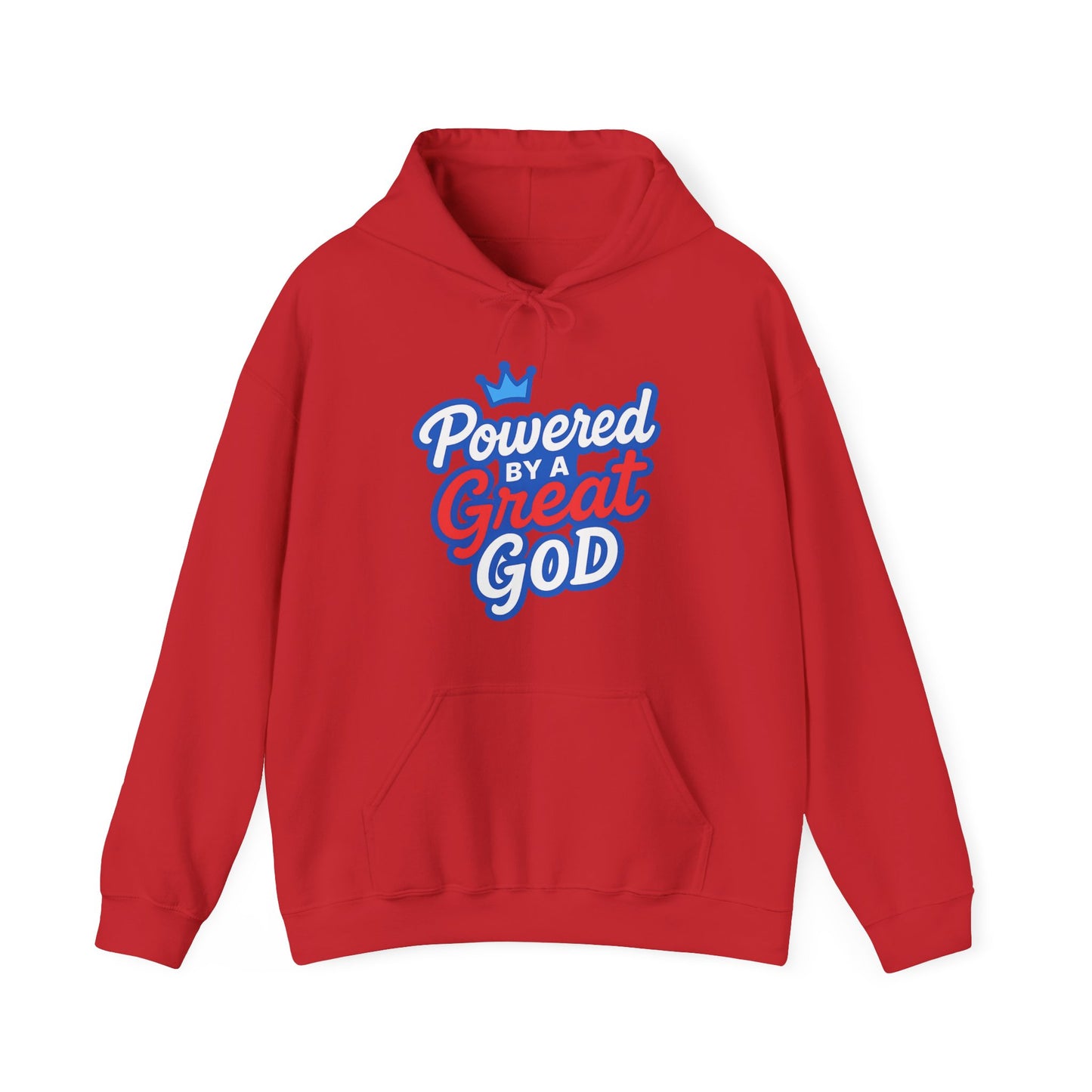 Powered by a Great God - Unisex Hoodie
