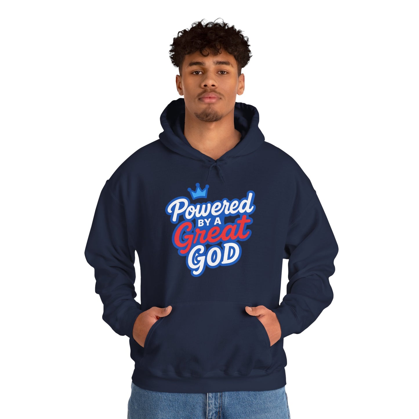 Powered by a Great God - Unisex Hoodie