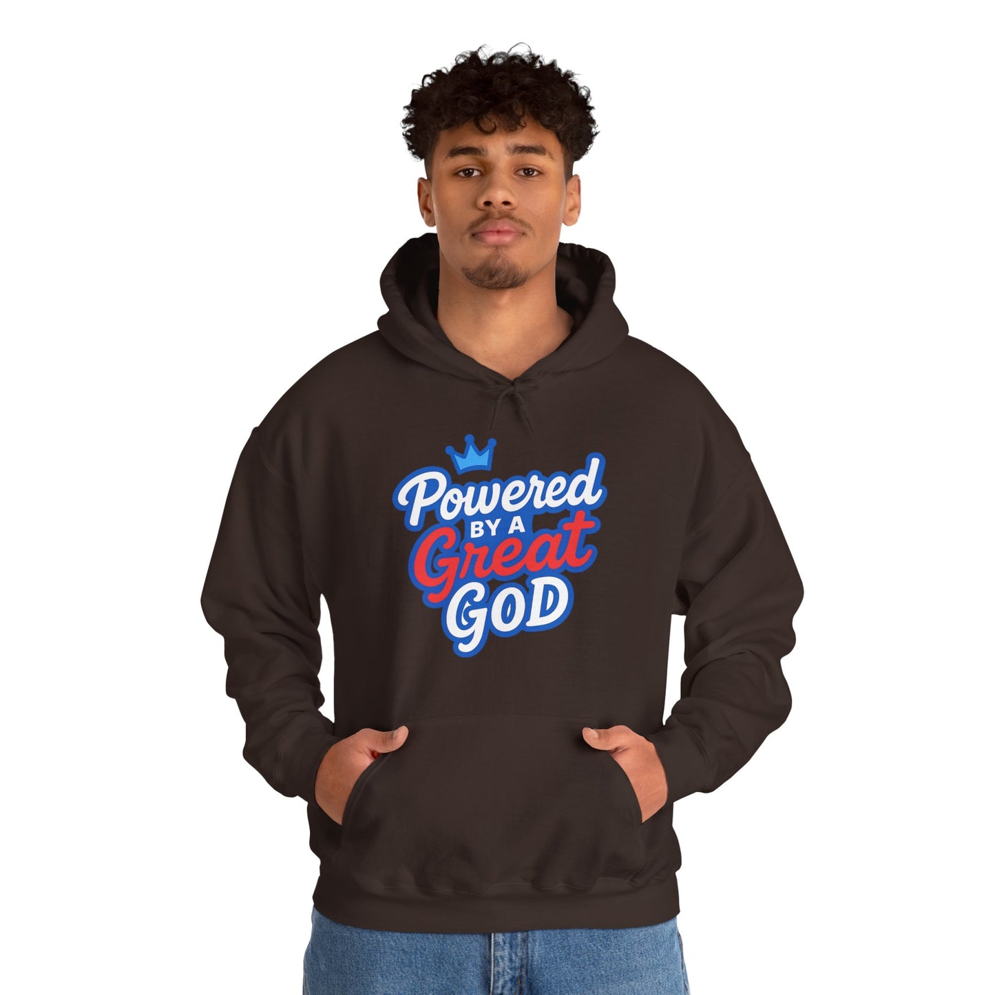 Powered by a Great God - Unisex Hoodie