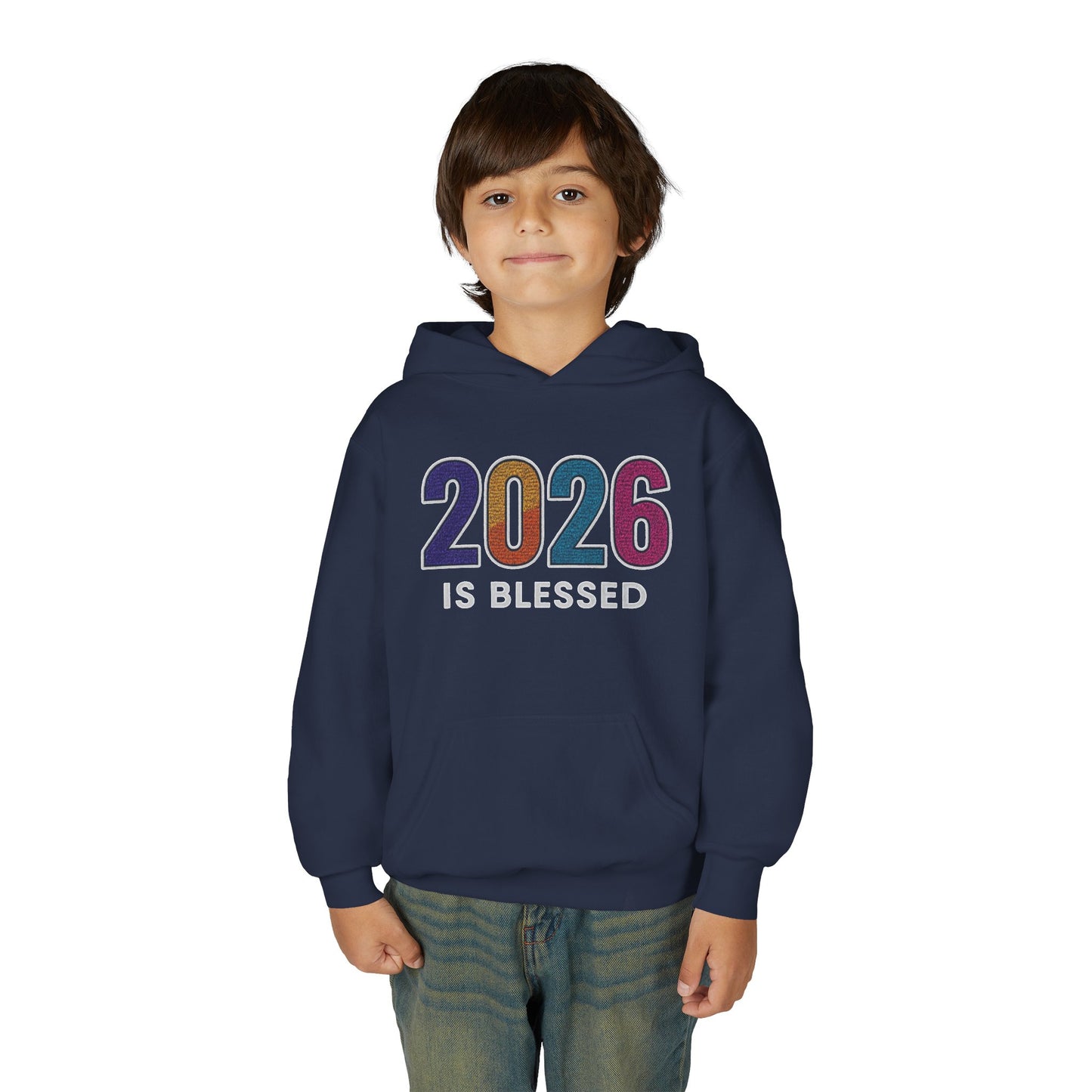2026 is Blessed - Youth Hoodie