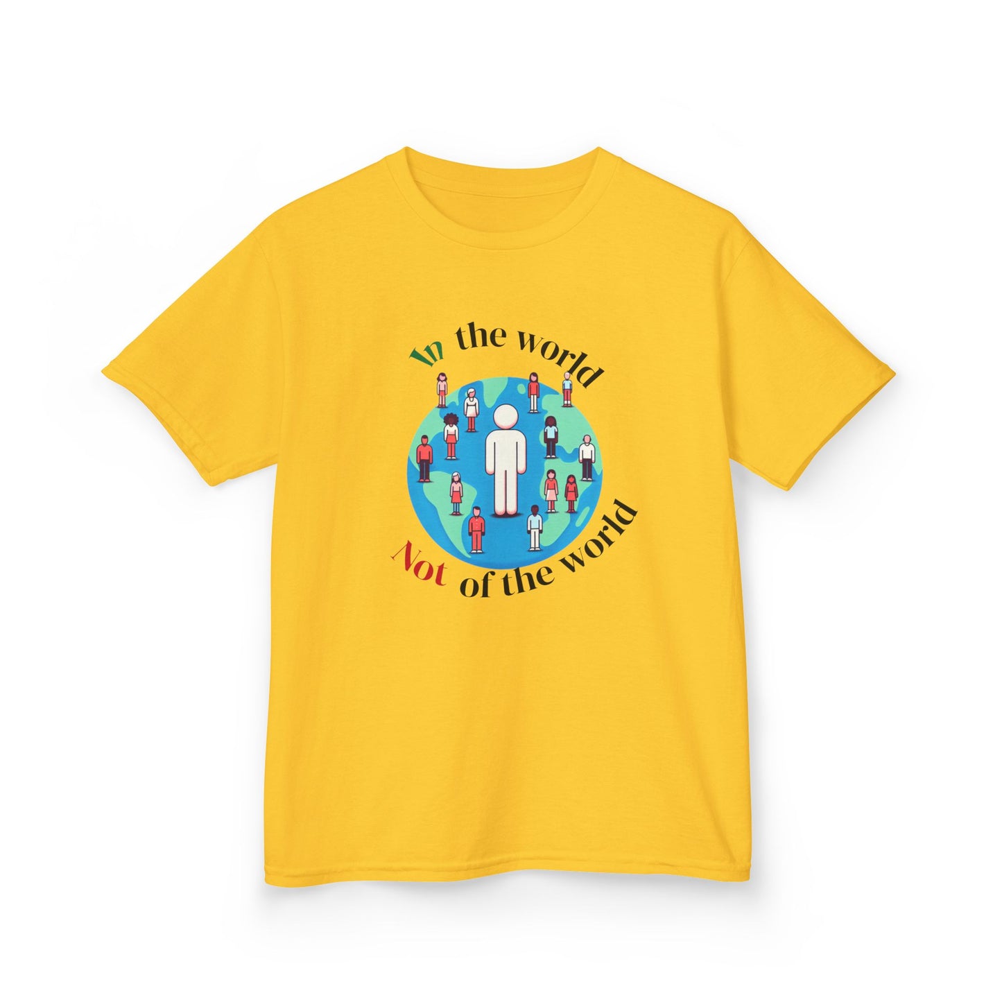 In the world but not of the world-Kids T-Shirt