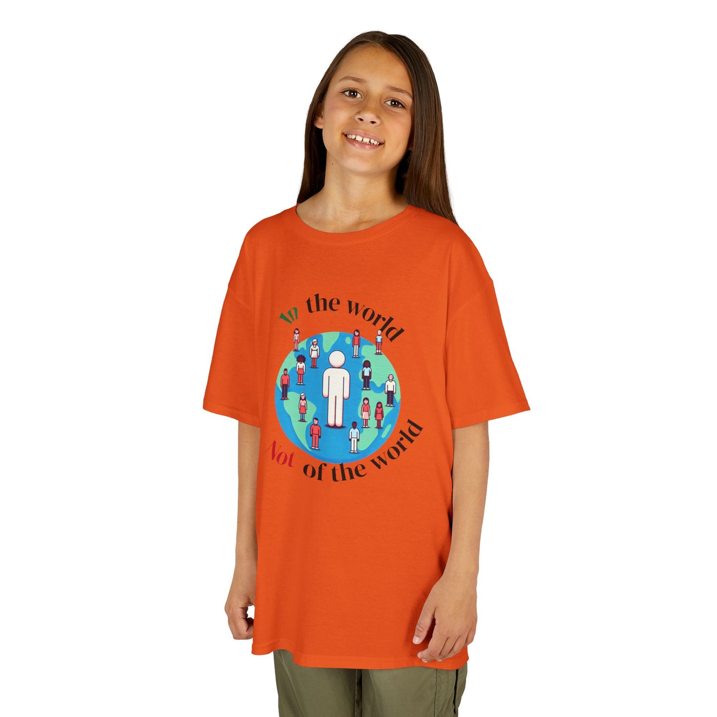 In the world but not of the world-Kids T-Shirt