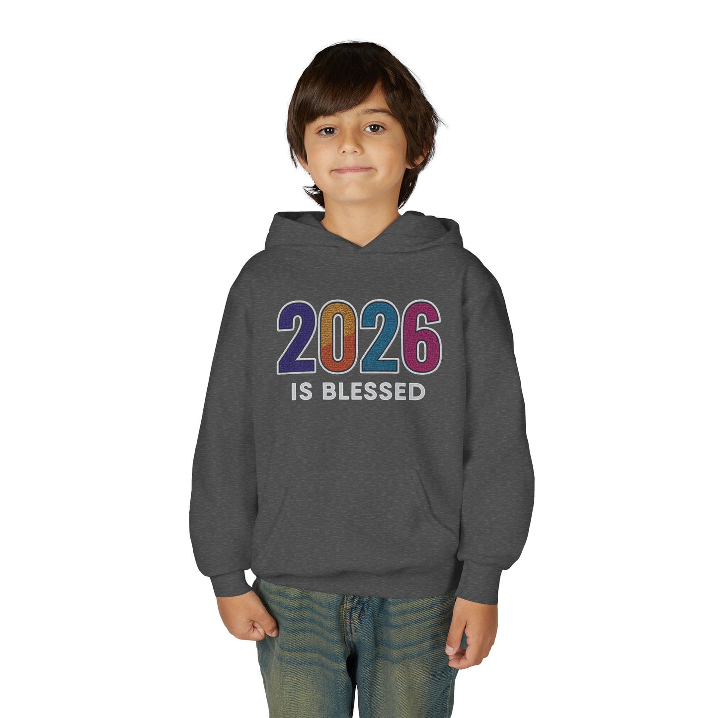 2026 is Blessed - Youth Hoodie