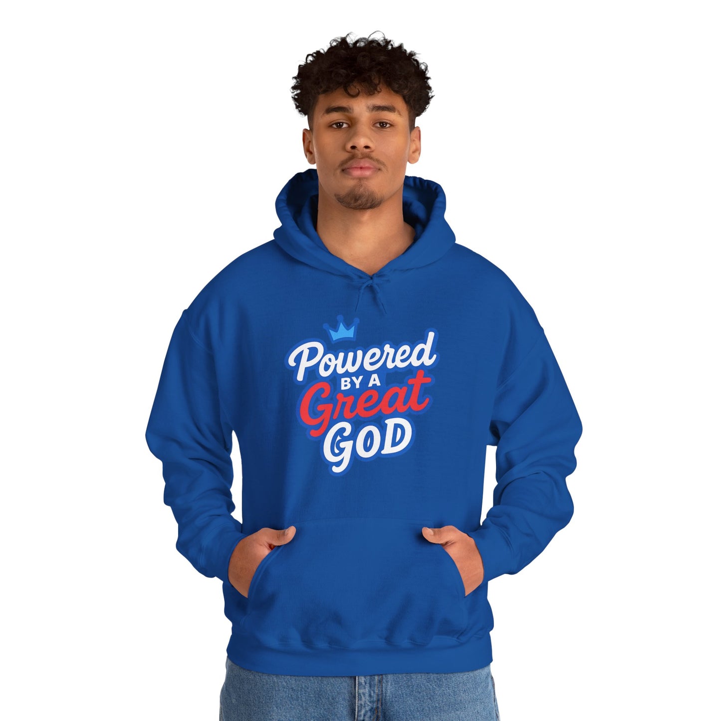 Powered by a Great God - Unisex Hoodie