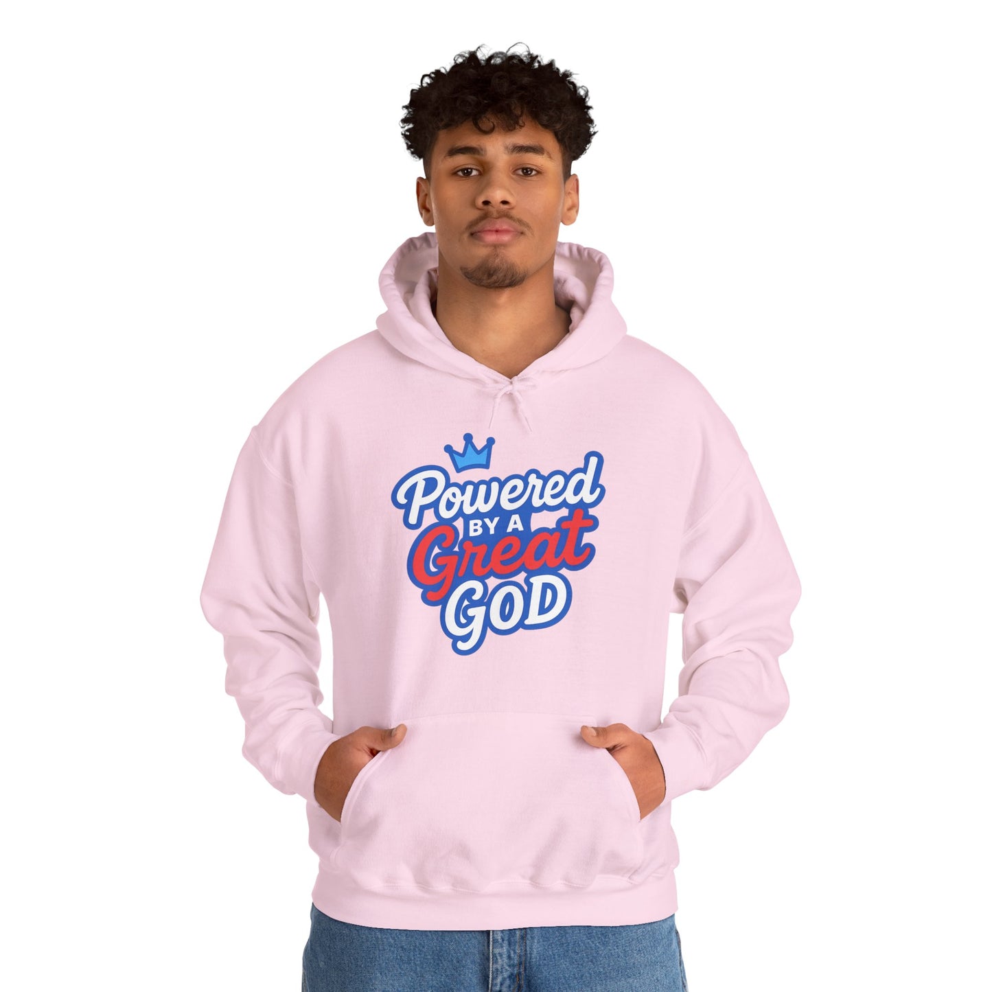 Powered by a Great God - Unisex Hoodie