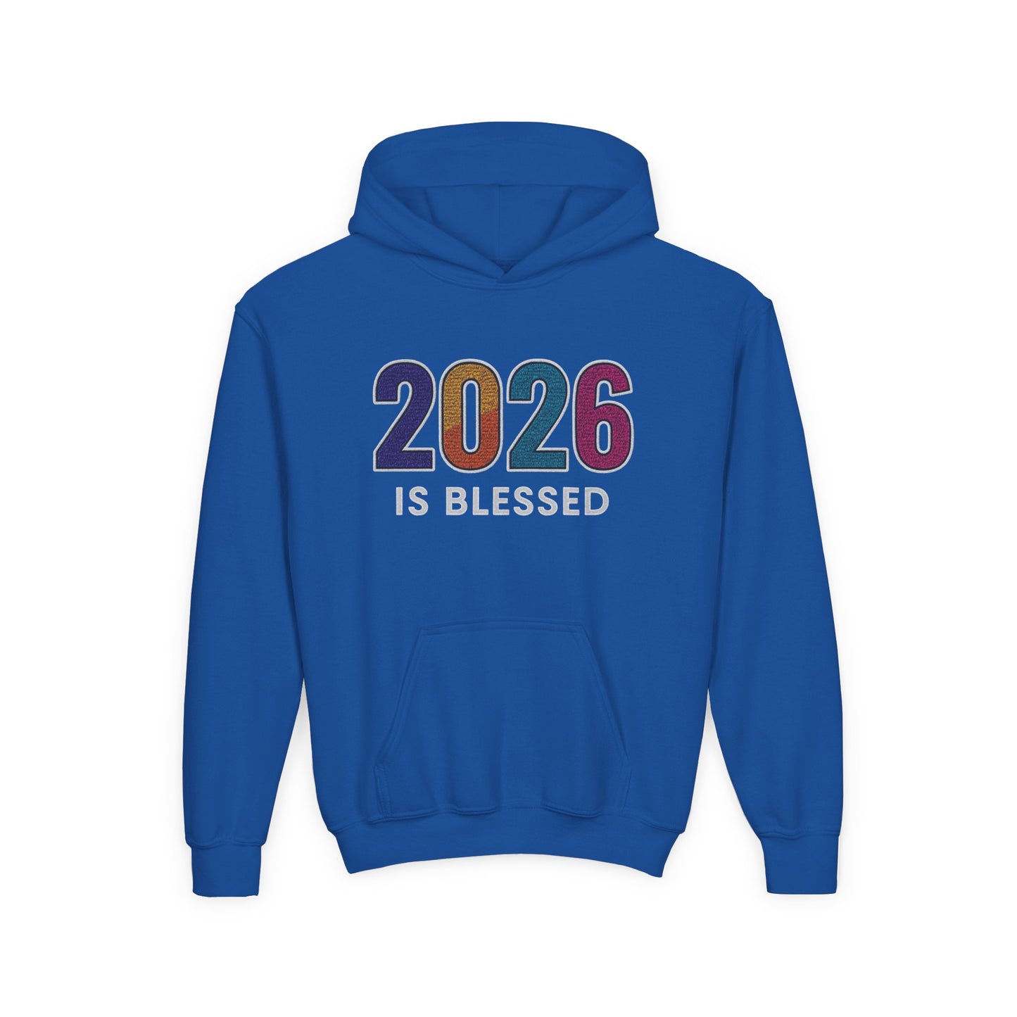 2026 is Blessed - Youth Hoodie