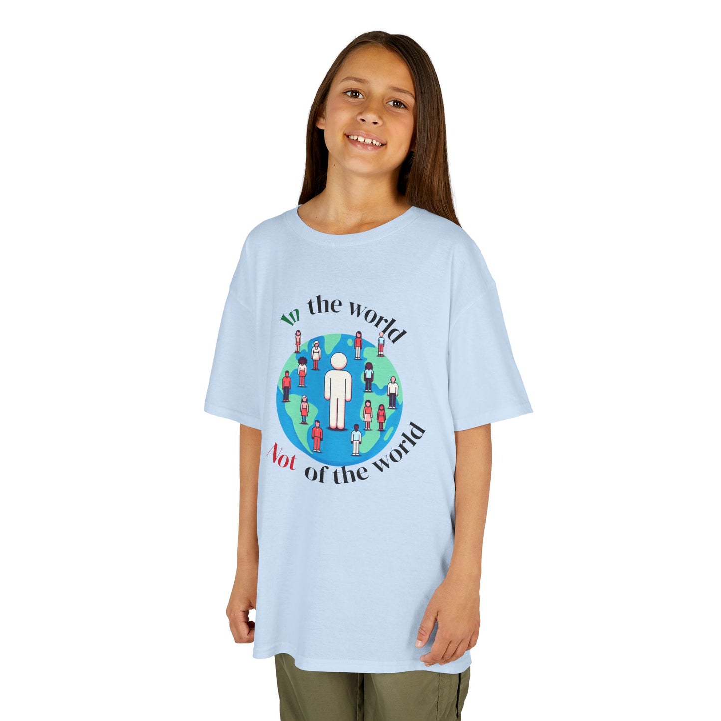 In the world but not of the world-Kids T-Shirt