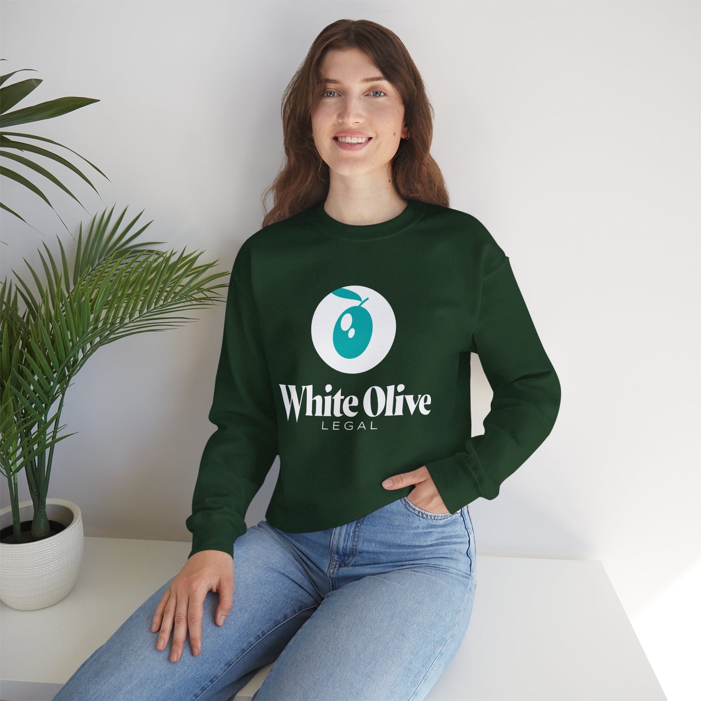 White Olive Legal - Unisex Sweatshirt