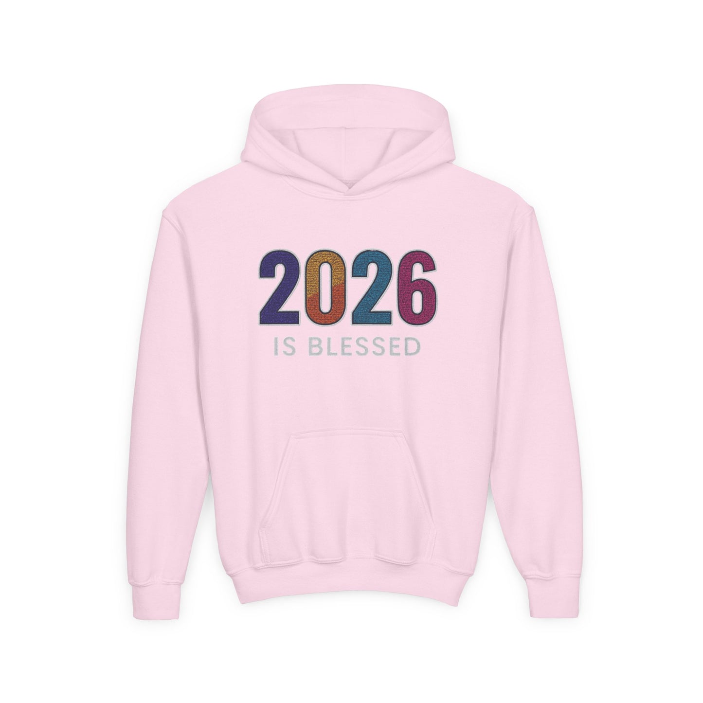 2026 is Blessed - Youth Hoodie