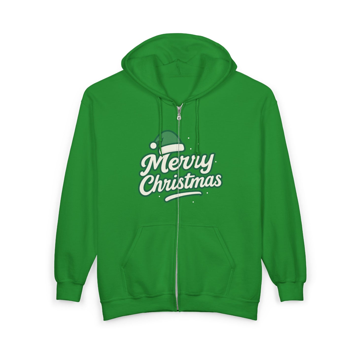 Merry Christmas - Unisex Zip Hoodie (Gildan)