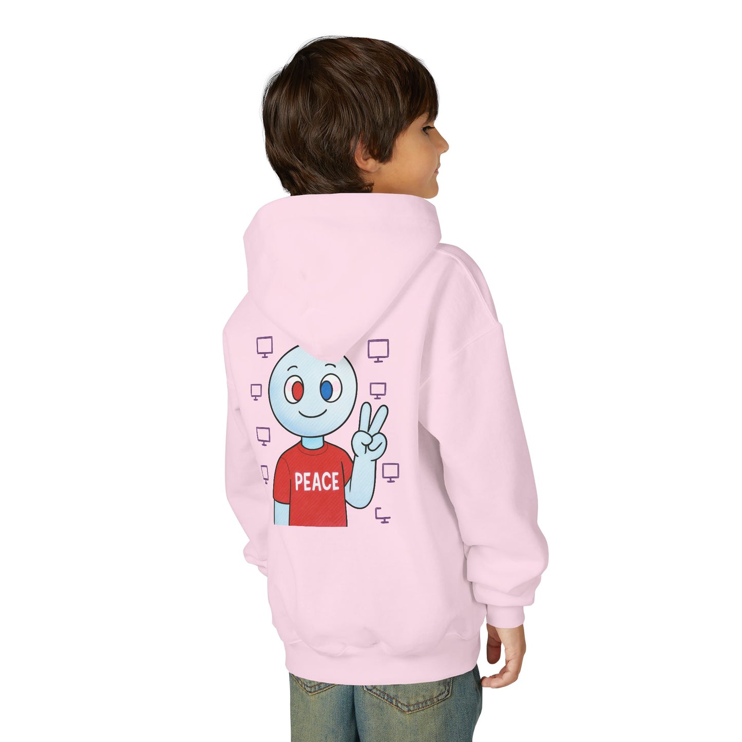 Peace - Kids Youth Hoodie