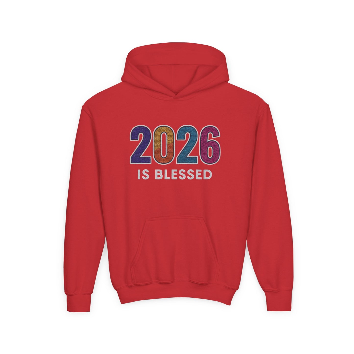 2026 is Blessed - Youth Hoodie