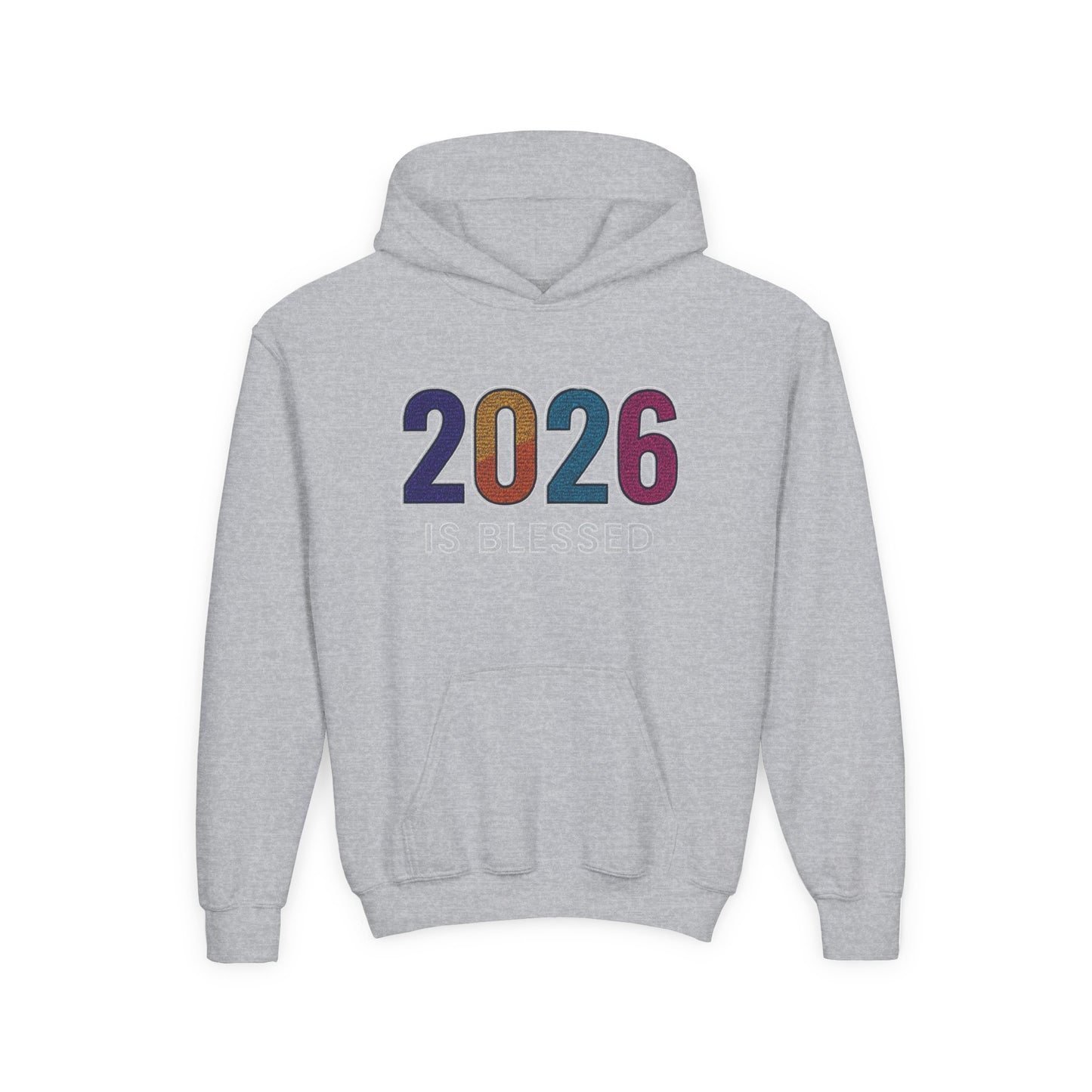 2026 is Blessed - Youth Hoodie