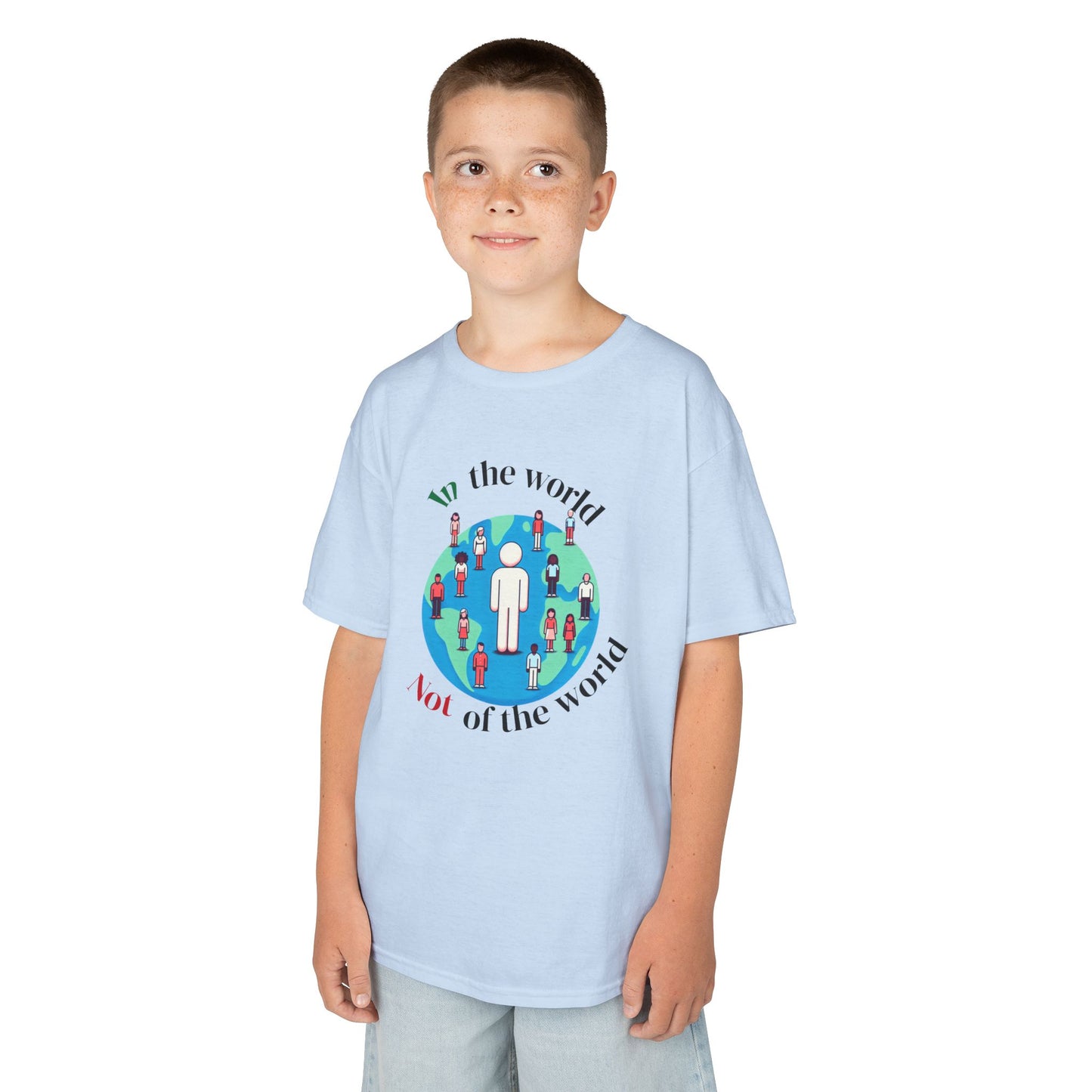 In the world but not of the world-Kids T-Shirt