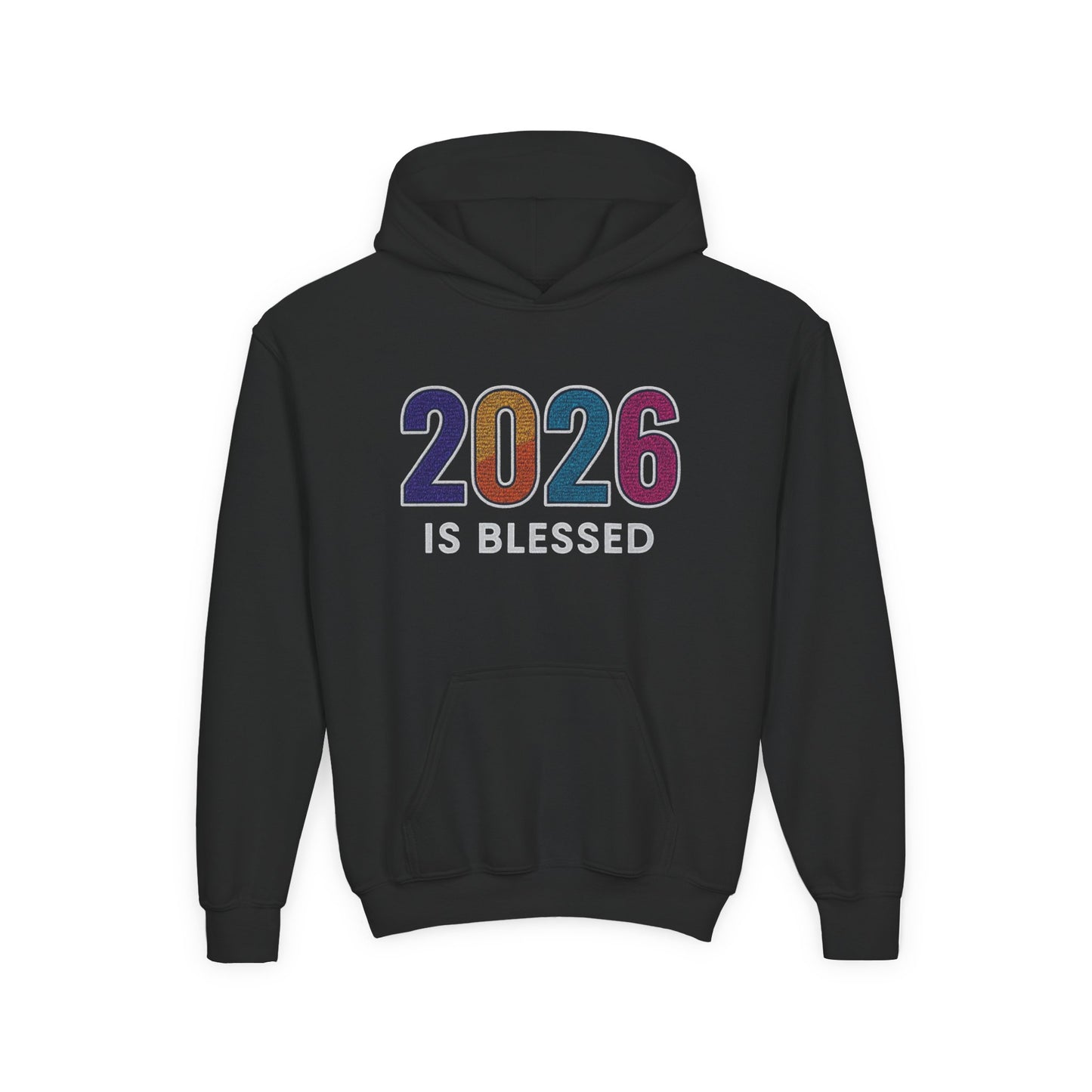 2026 is Blessed - Youth Hoodie