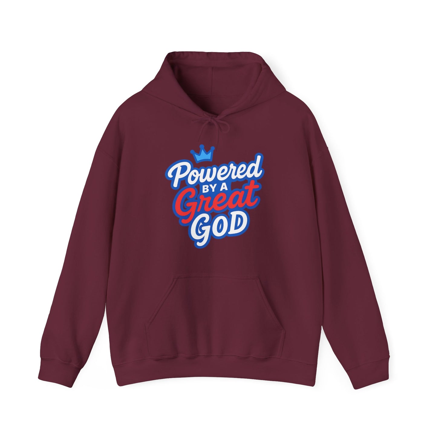 Powered by a Great God - Unisex Hoodie
