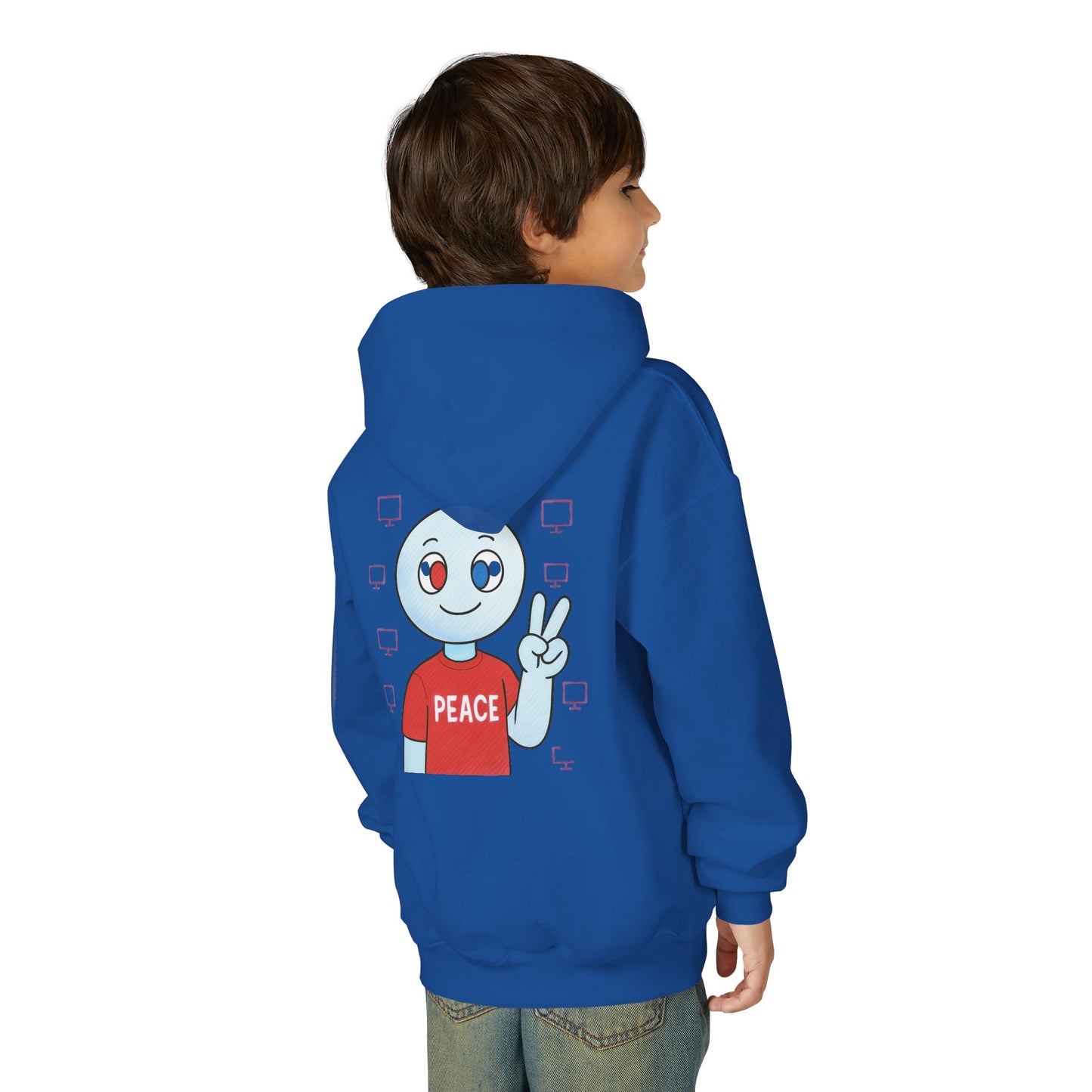 Peace - Kids Youth Hoodie