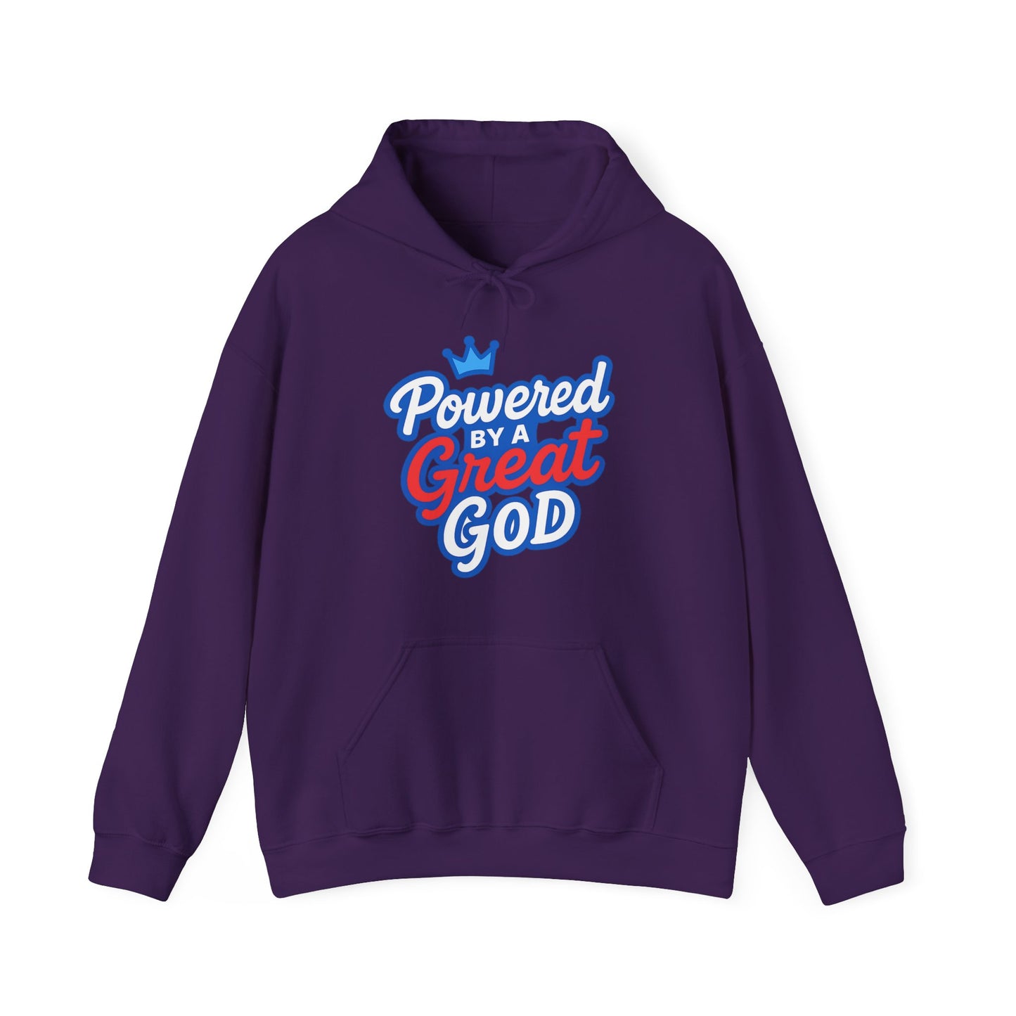 Powered by a Great God - Unisex Hoodie
