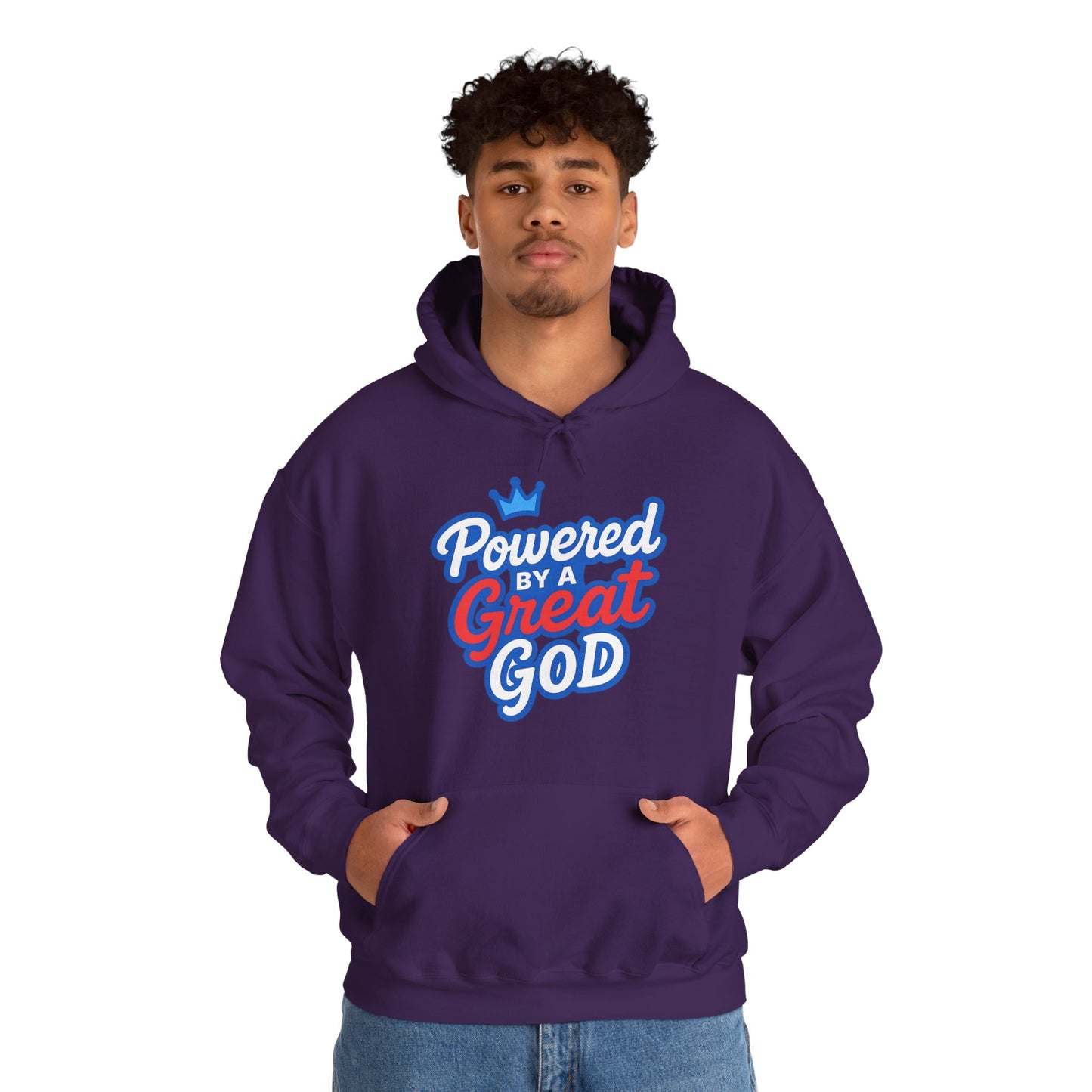 Powered by a Great God - Unisex Hoodie