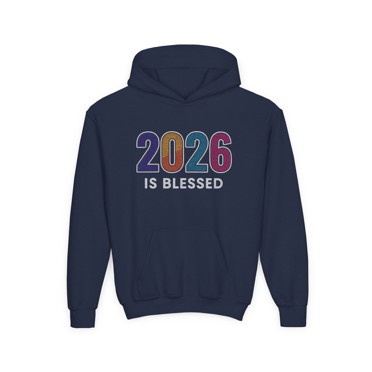 2026 is Blessed - Youth Hoodie