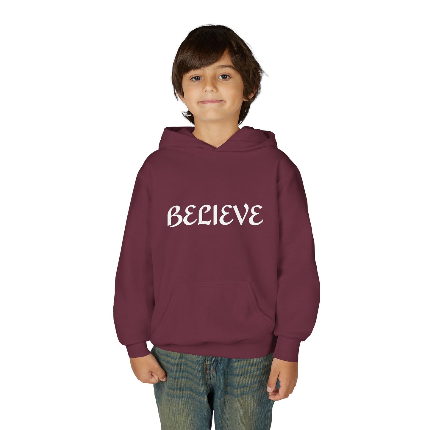 Believe & Faith - Kids Youth Hoodie