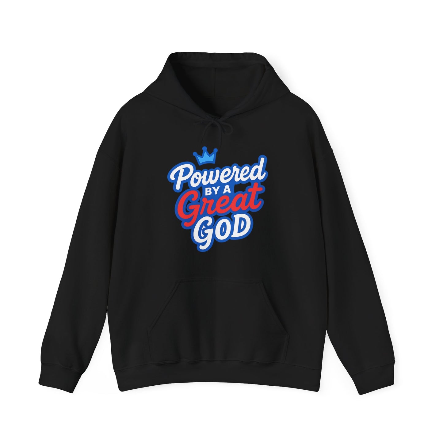 Powered by a Great God - Unisex Hoodie