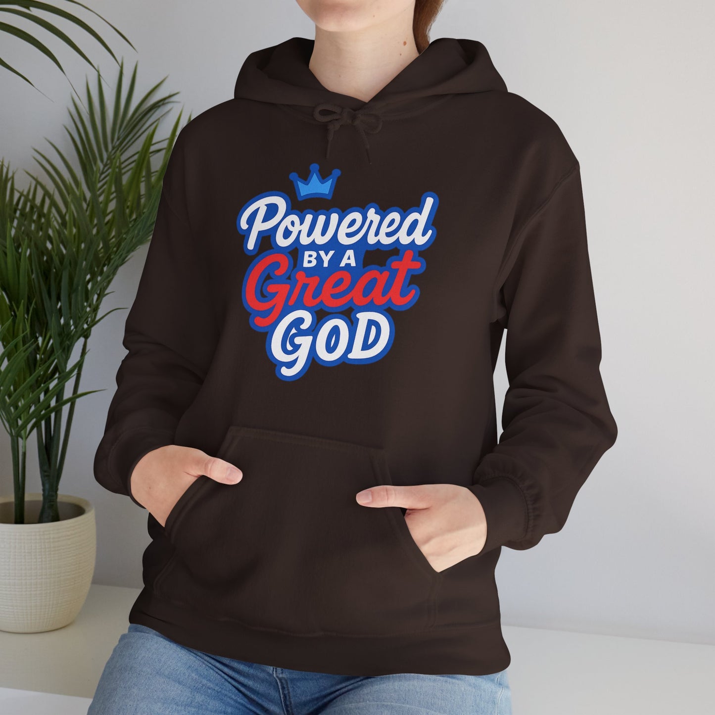 Powered by a Great God - Unisex Hoodie
