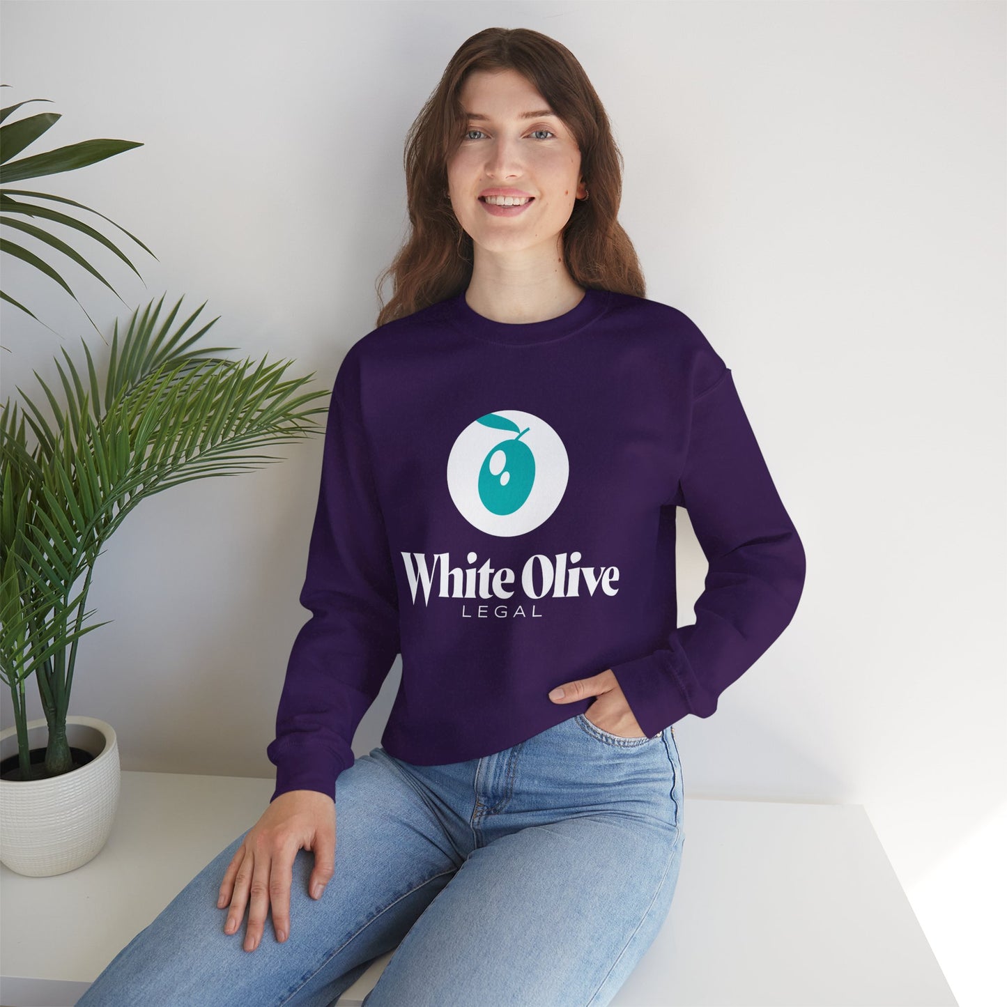 White Olive Legal - Unisex Sweatshirt