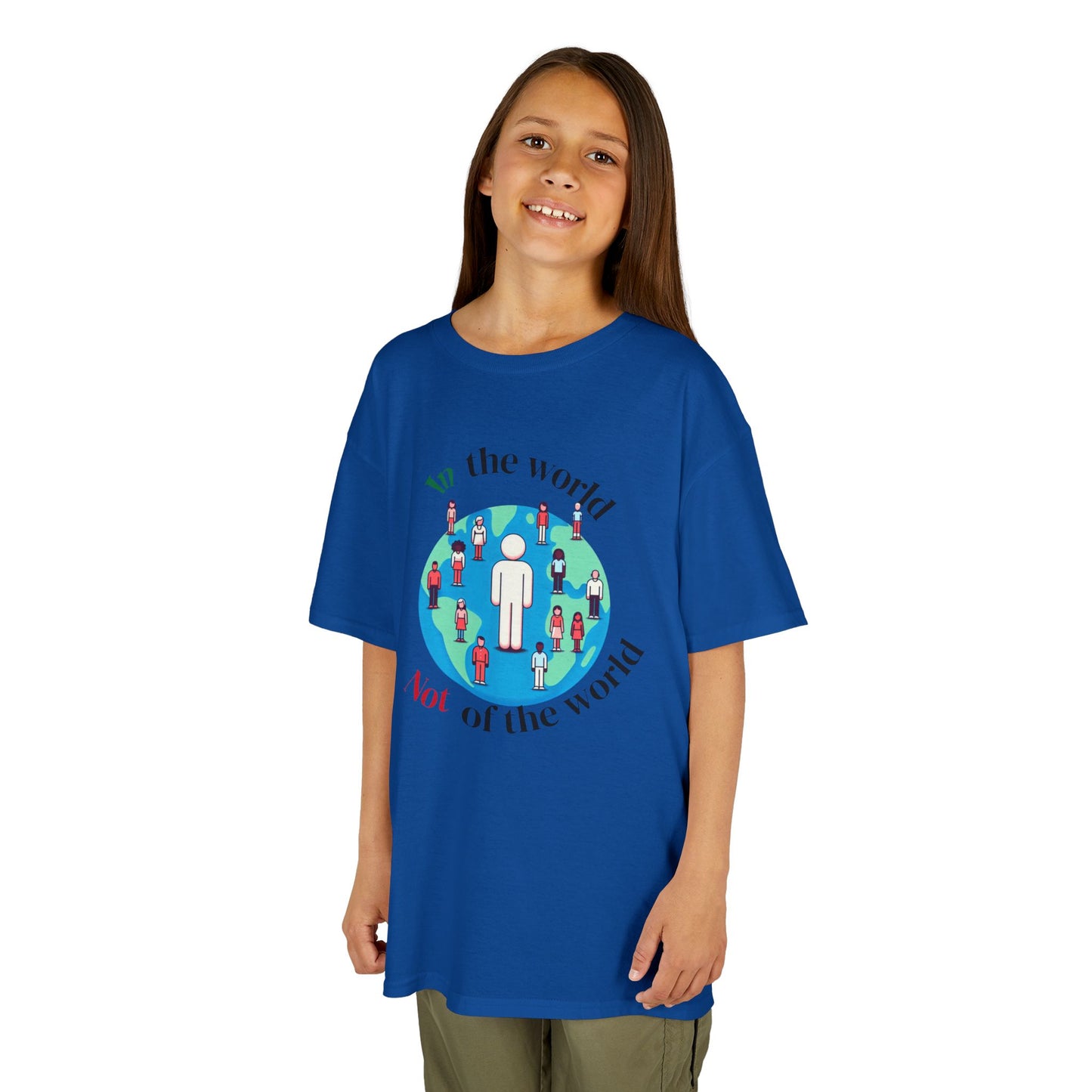 In the world but not of the world-Kids T-Shirt